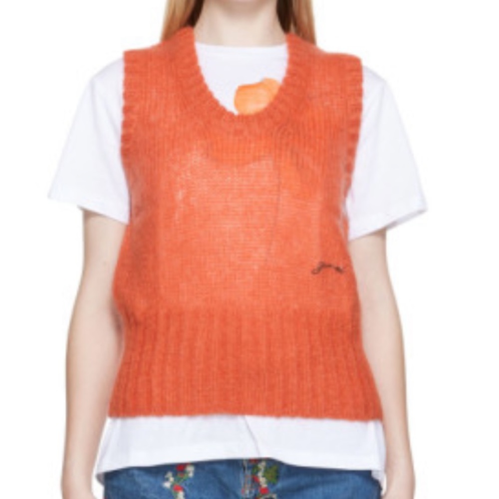 SOLD Ganni Mohair Vest